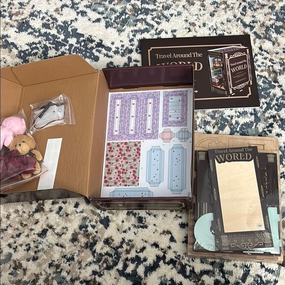 DIY Book Nook Kit for boys & girls to encourage creativity - Picture 6 of 11